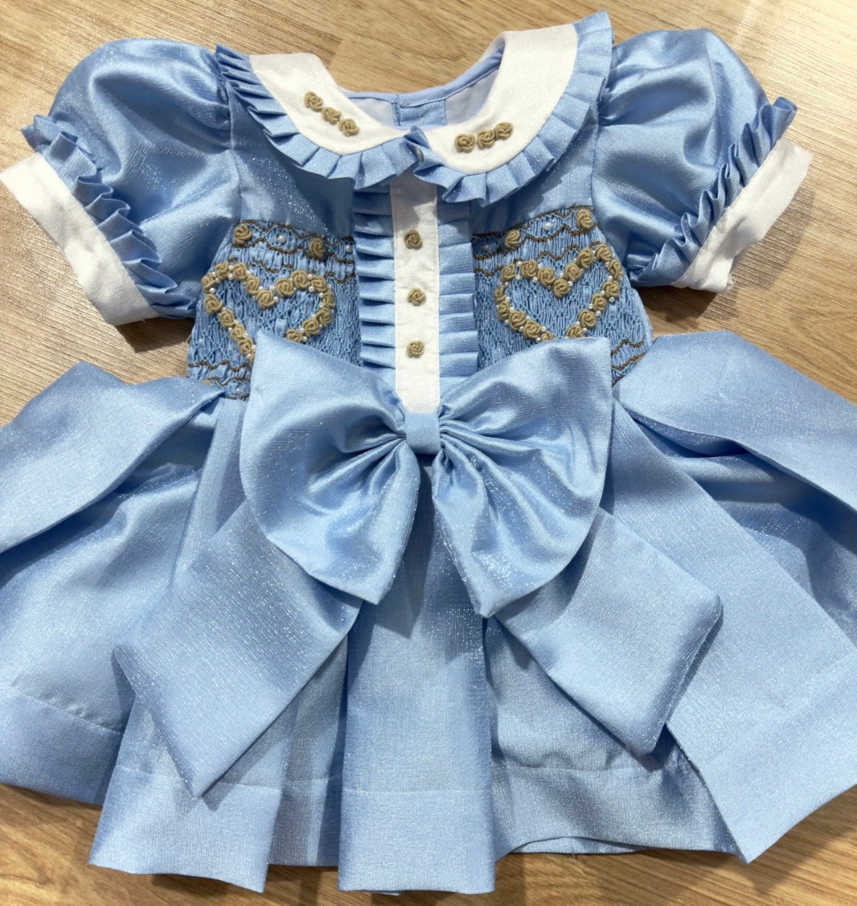 Exclusive ‘Cinders’ Shimmer Smock Dress