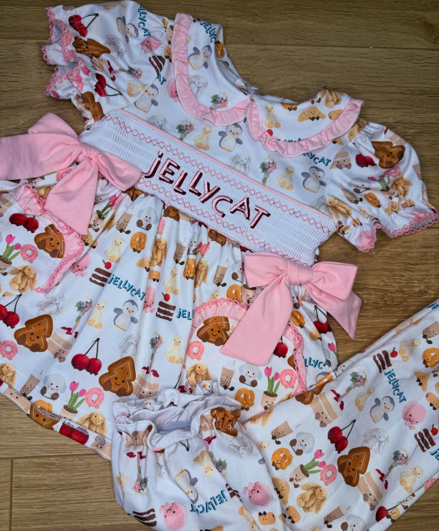 Girls Smock Pyjamas
