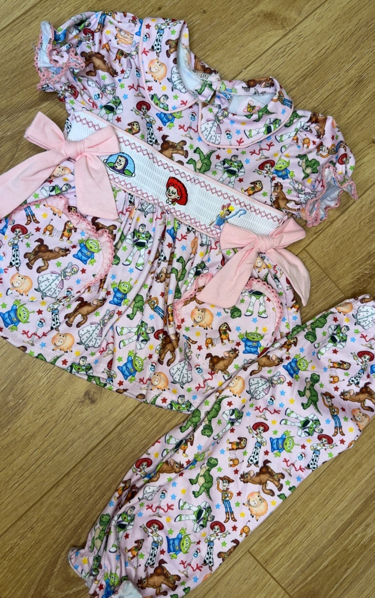 Girls Smock Pyjamas