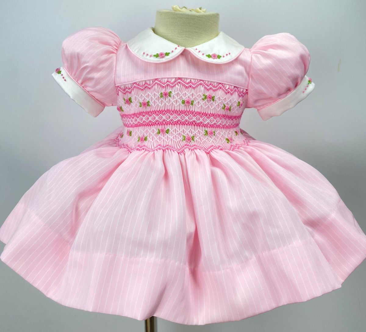 Pink Striped ‘Lola’ Dress