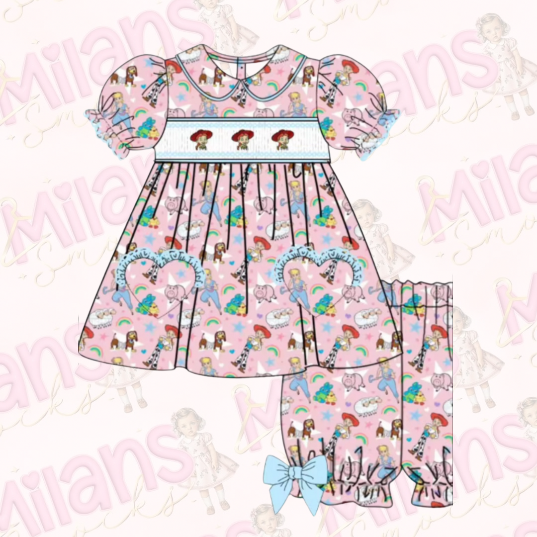 Jessie smock pyjamas