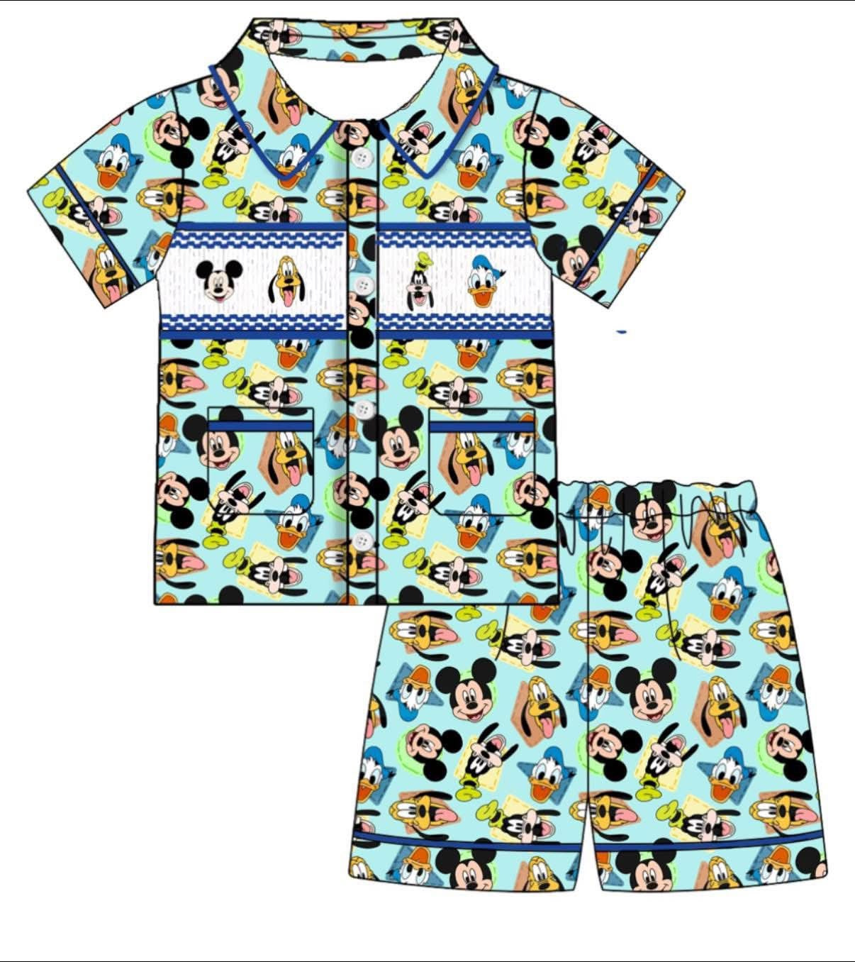 Boys smock pyjamas pre order