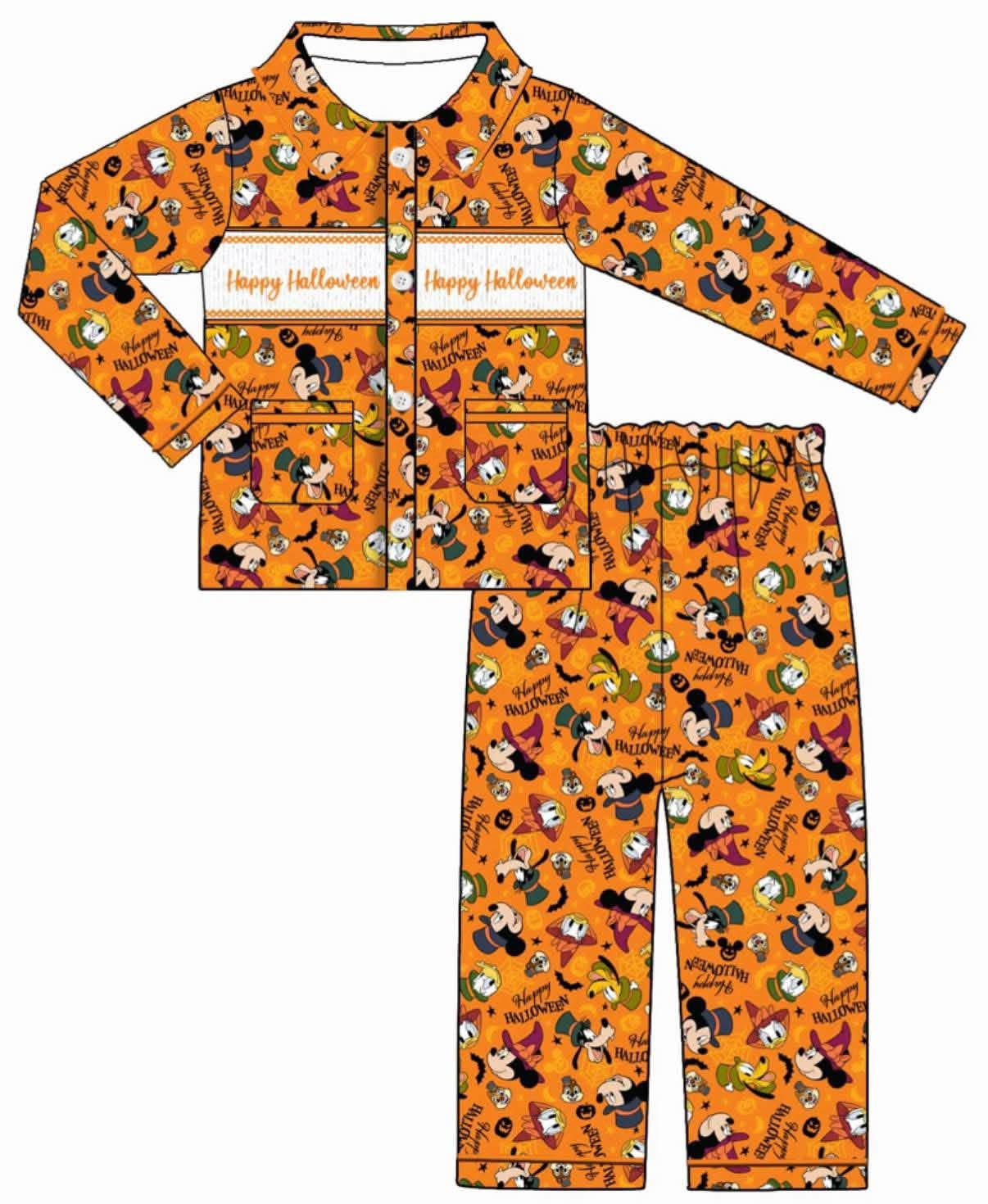 BOYS HALLOWEEN SMOCK PYJAMAS (PREORDER)