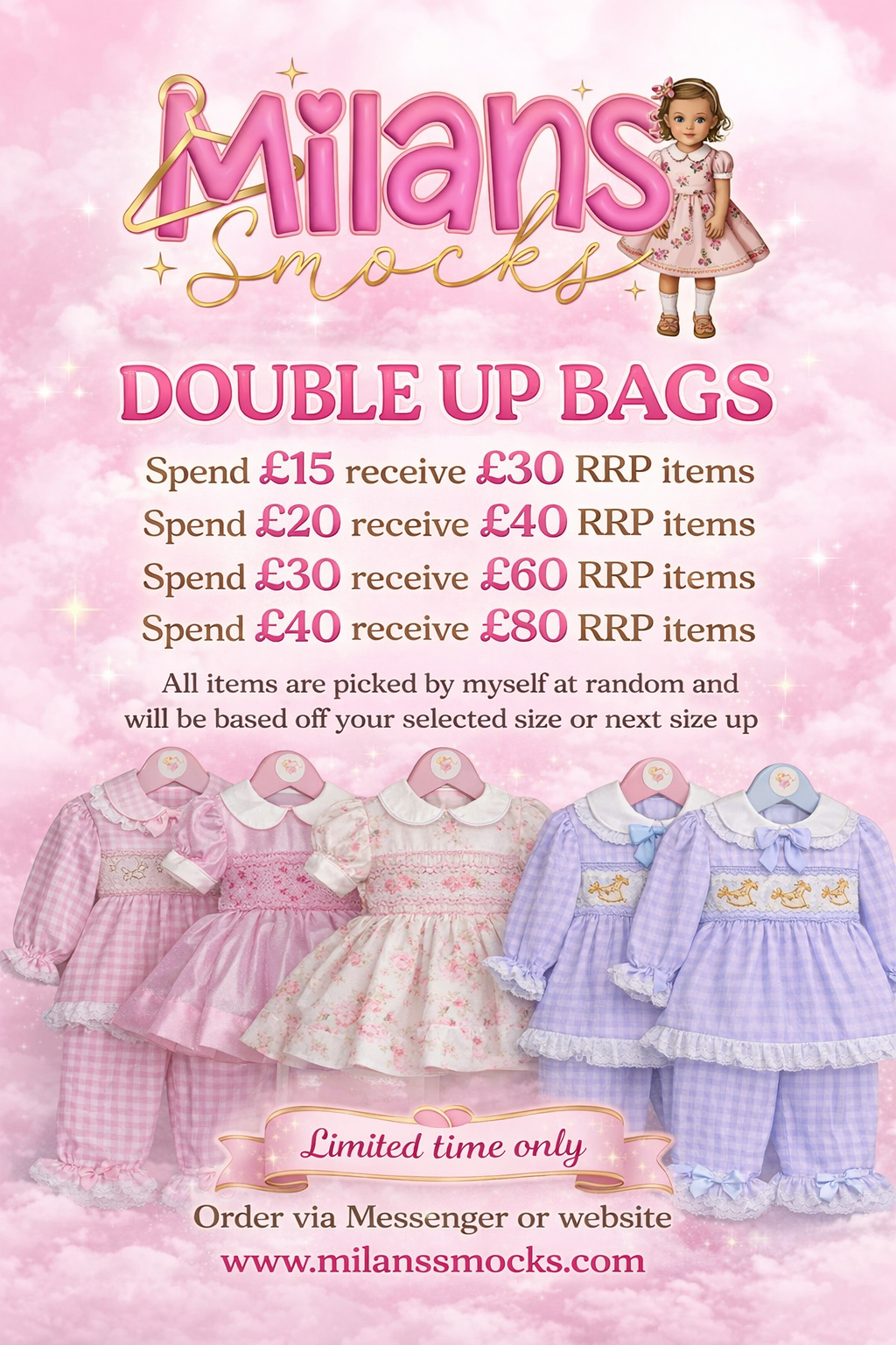 DOUBLE UP LUCKY DIPS £15