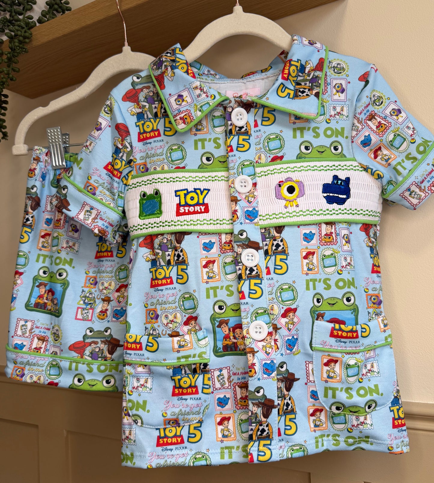 BOYS SMOCK PYJAMAS (TOYSTORY 5)