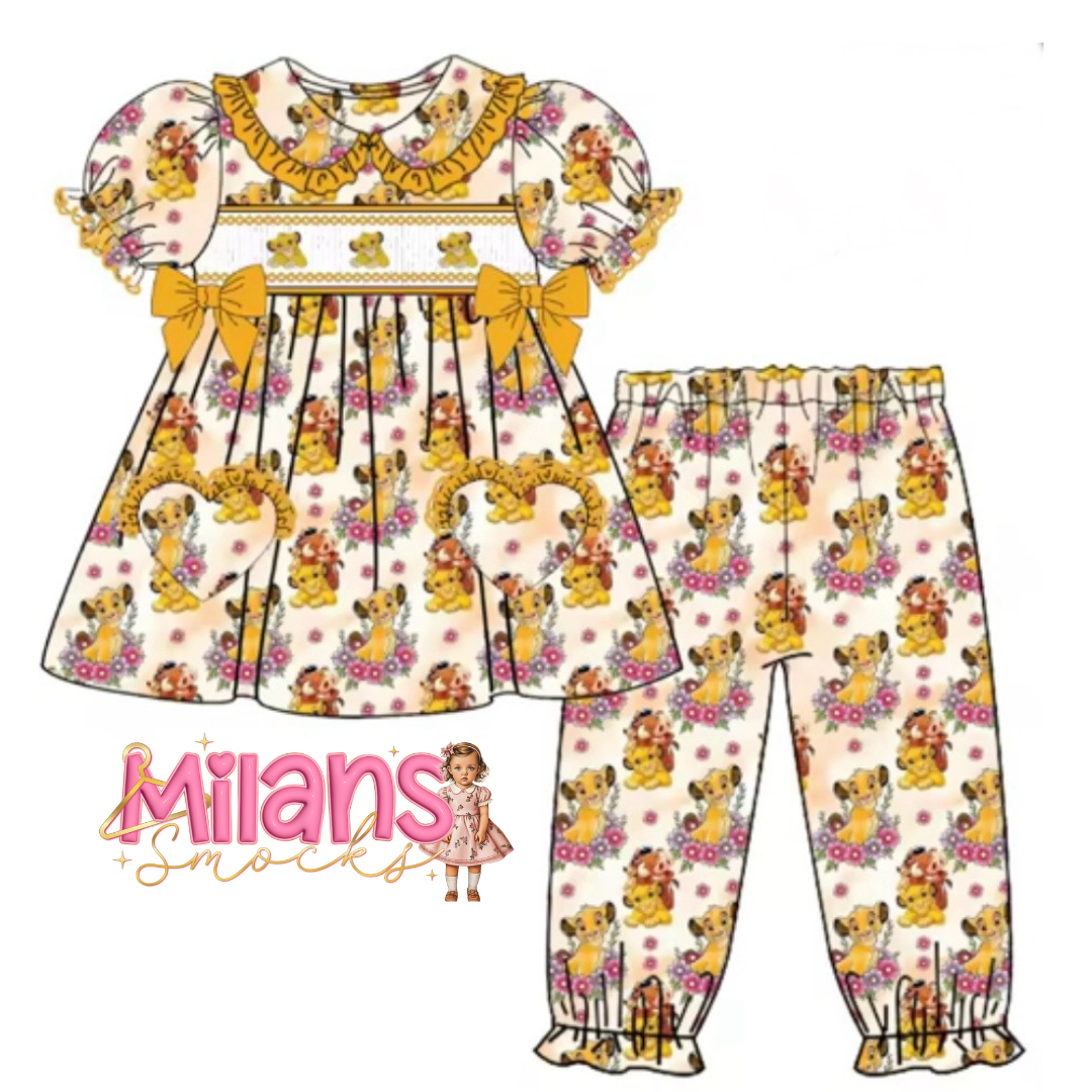 Girls smock pyjamas pre order