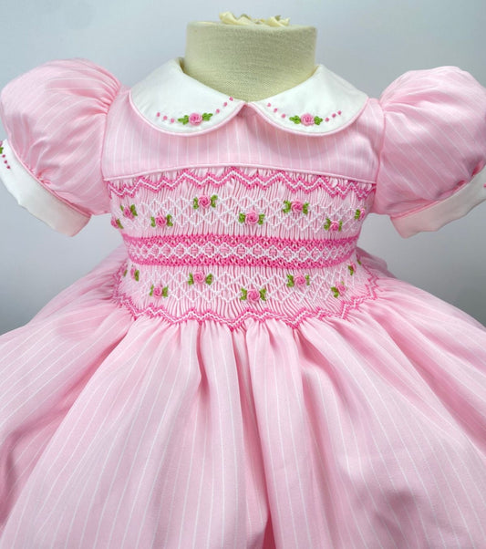 Pink Striped ‘Lola’ Dress