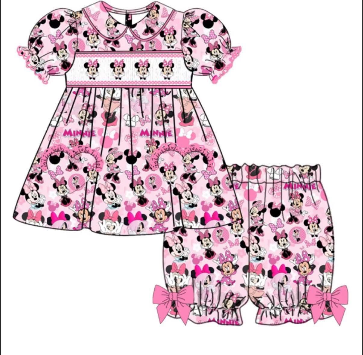 Girls smock pyjamas