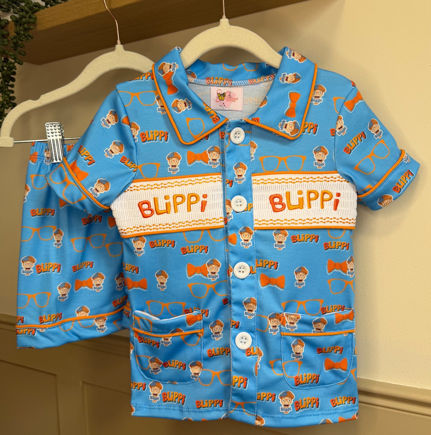 BOYS SMOCK PYJAMAS
