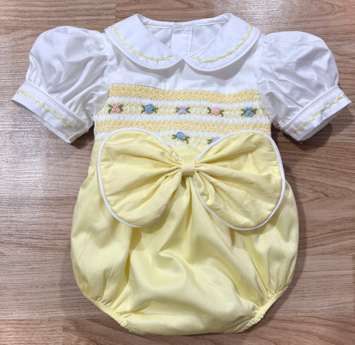 Girls Lemon ‘Belle’ Romper