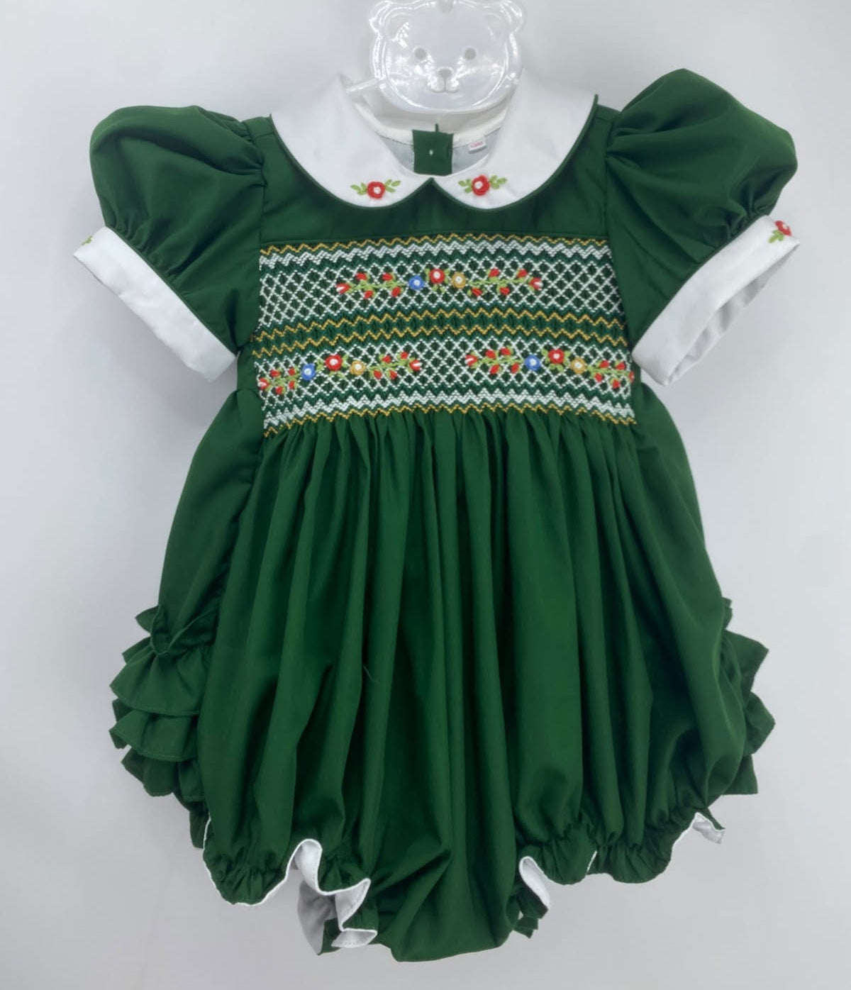 GIRLS ‘VIVIENNE’ SMOCK ROMPER