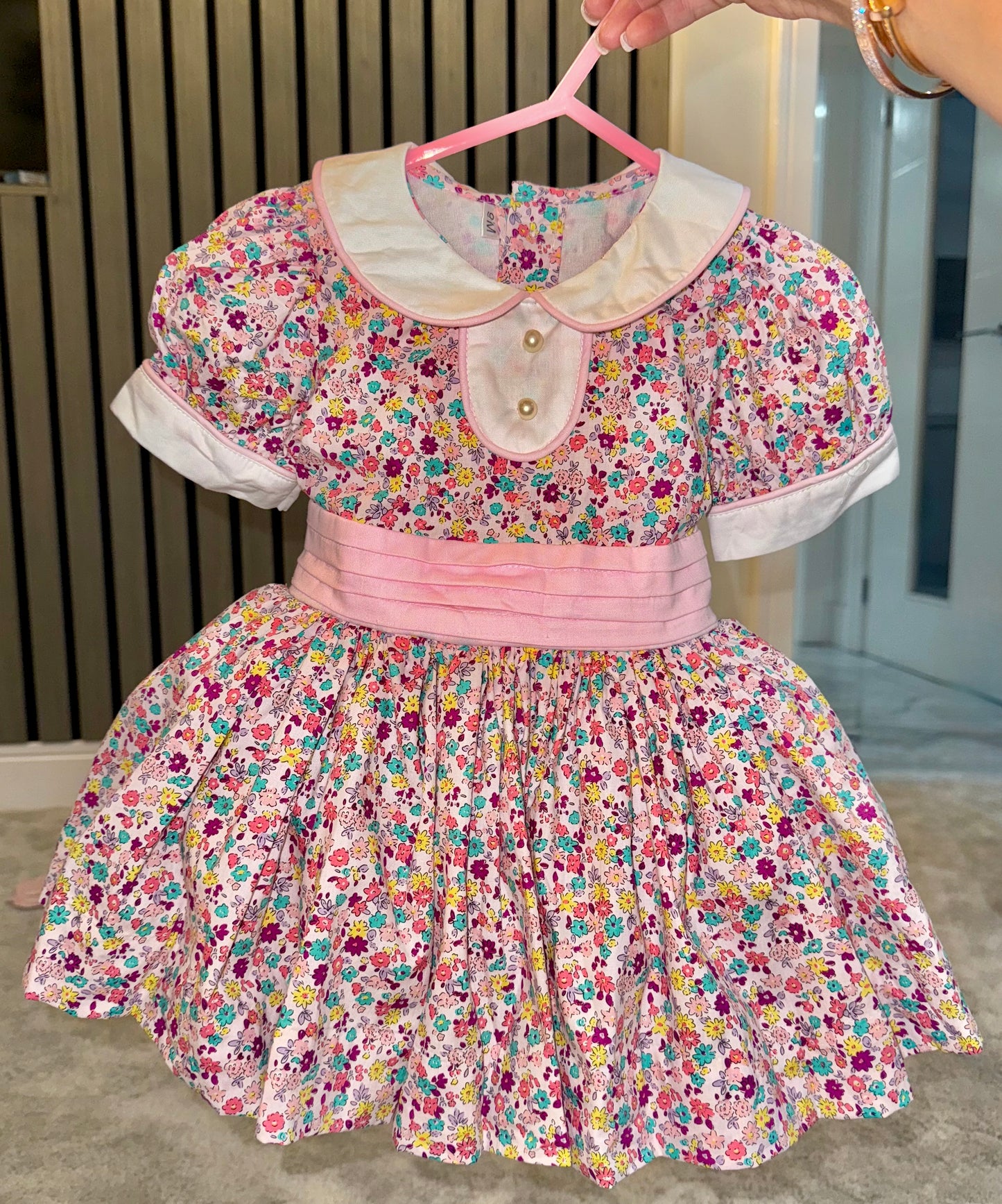 Floral classic dress
