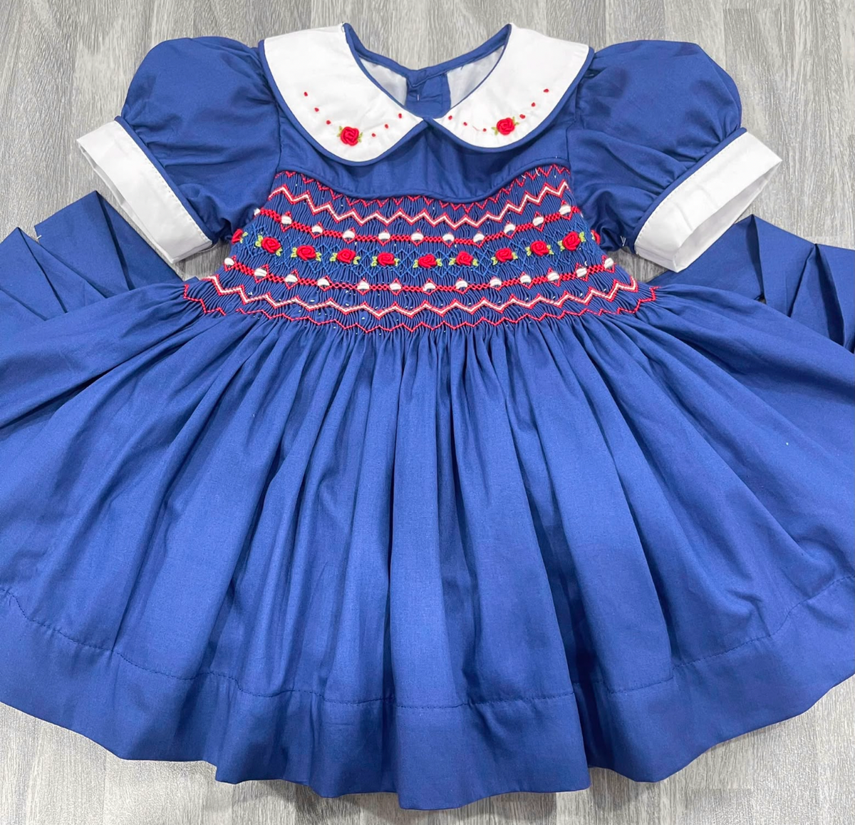 GIRLS ‘ROSALIE’ SMOCK DRESS
