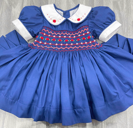 GIRLS ‘ROSALIE’ SMOCK DRESS