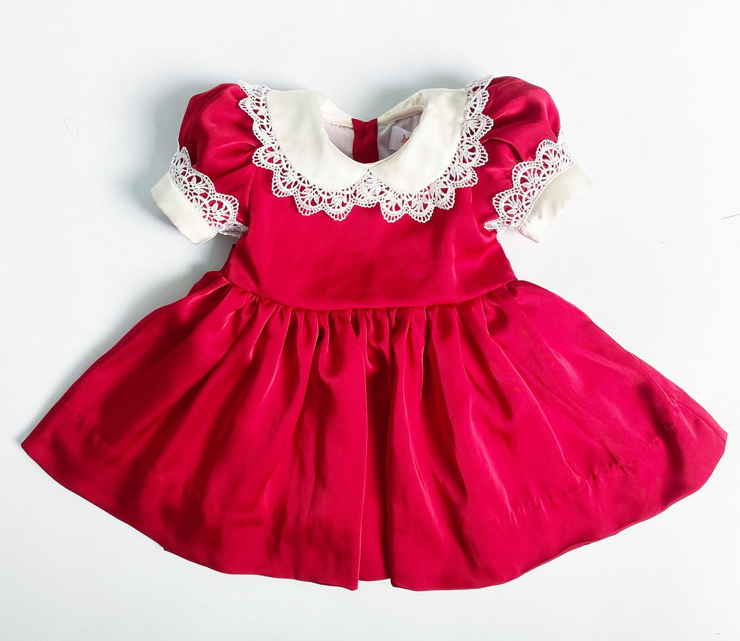 Red ‘Sophia’ night gown and night coat set pre order