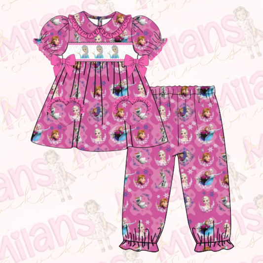 Pre order girls smock pyjamas