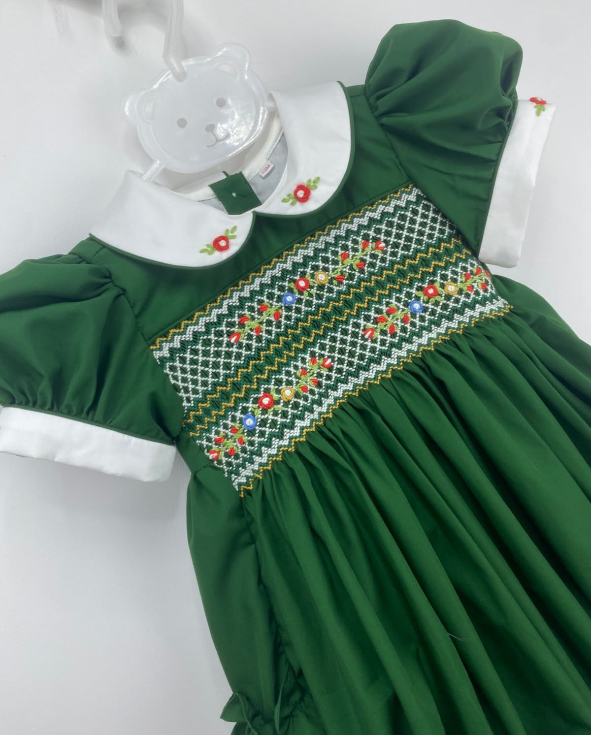 GIRLS ‘VIVIENNE’ SMOCK ROMPER