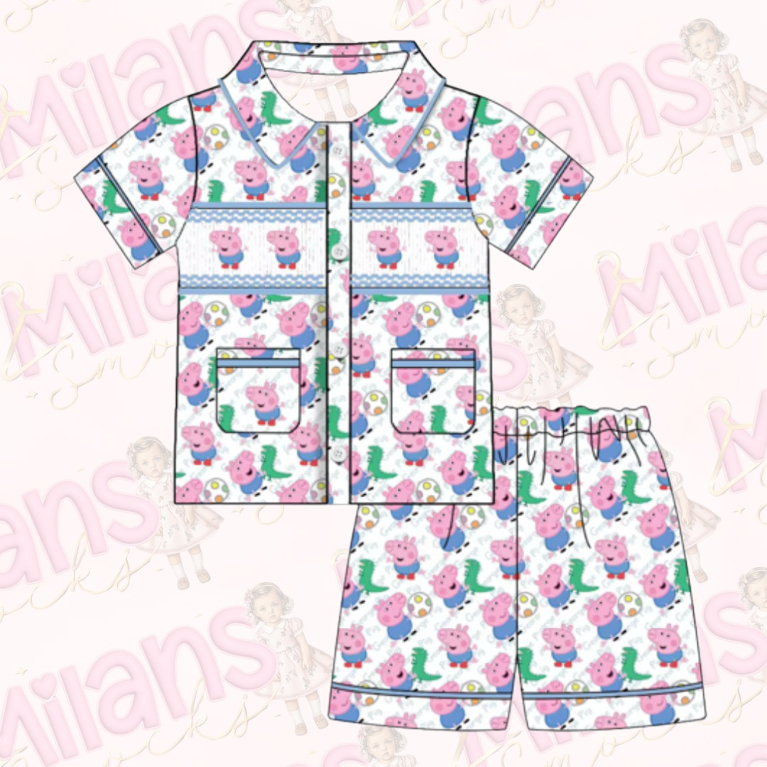 Boys smock pyjamas