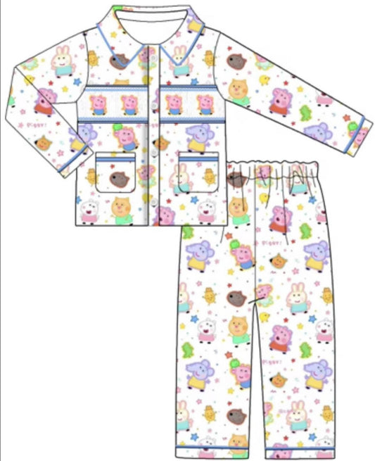 Boys smock pyjamas pre order