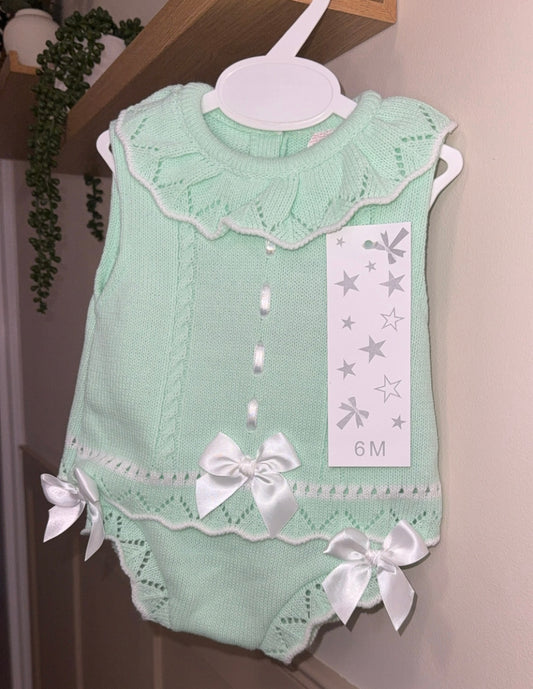Girls Mint Summer Set