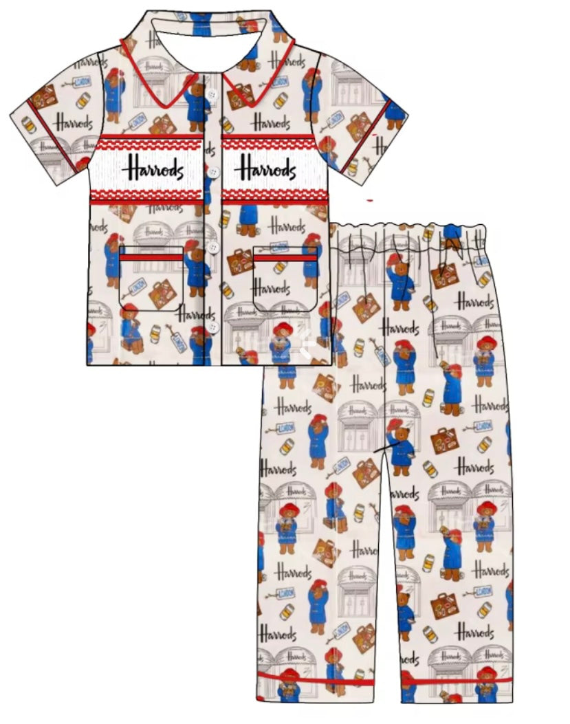 Boys Smock Pyjamas & Nightcoat Set PREORDER