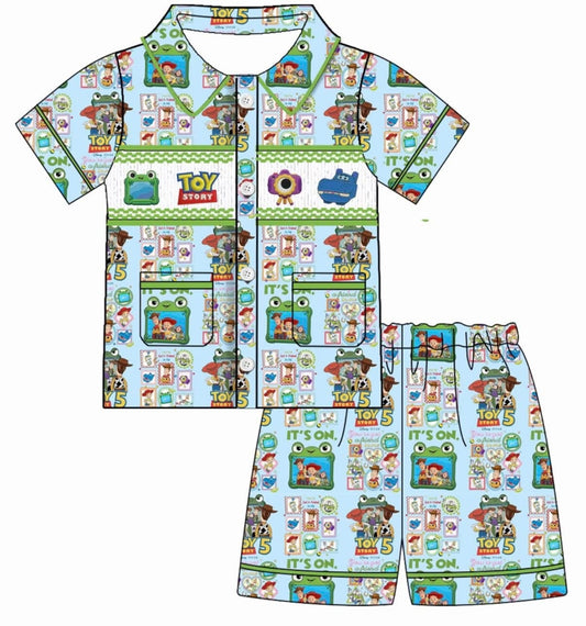 Boys smock pyjamas