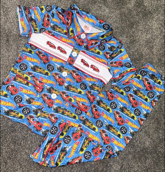 Boys smock pyjamas